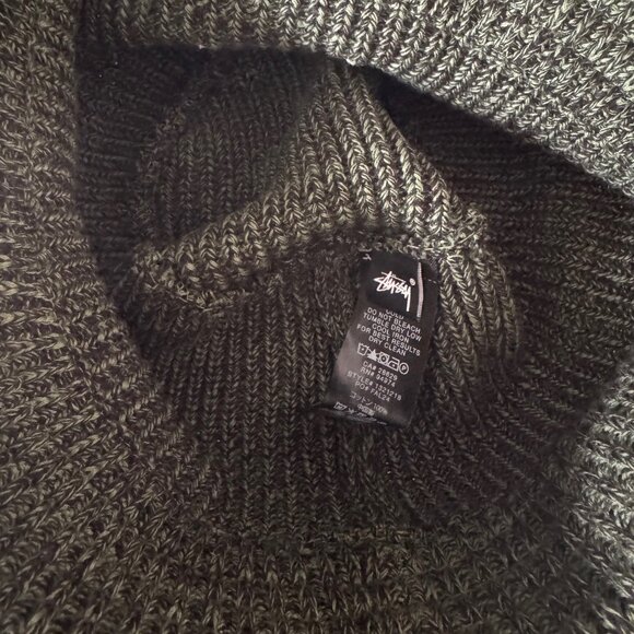 Brand New with tags STUSSY Green Marl Knit Bucket Hat - Picture 7 of 10